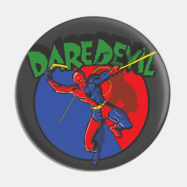 Golden Age Daredevil Pin by Darran "Doc" Hight