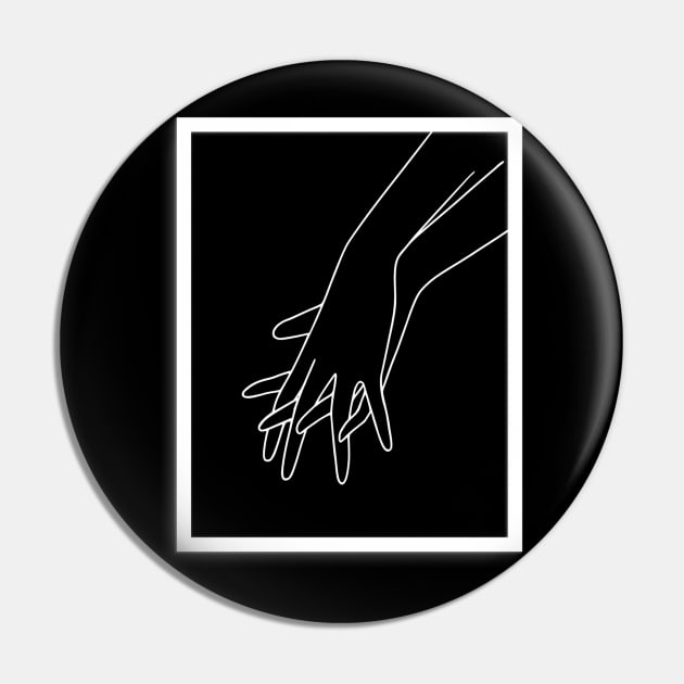 Mysterious hands Pin by Bleubruise