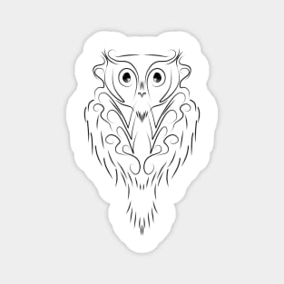 Crest of the Owl Magnet