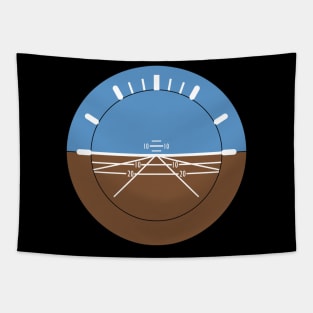 Artificial Horizon Indicator Tapestry