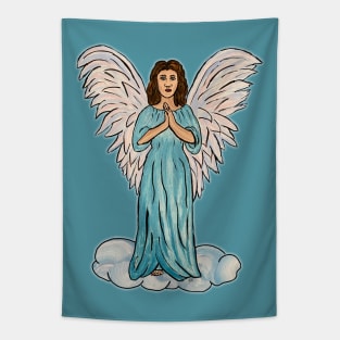 Angel in the clouds Tapestry