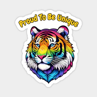 Pride month tiger Magnet