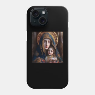 Madonna and Child Phone Case