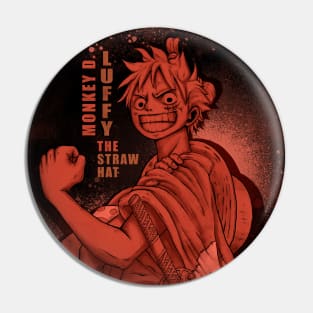 Texture Art Monkey D Luffy Wano Pin