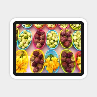 Veggies in Baskets 1 Magnet