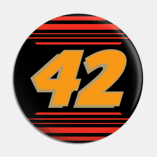 John Hunter Nemechek #42 2024 NASCAR Design Pin