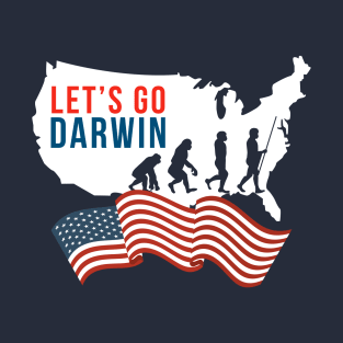 Let's Go Darwin Natural Selection T-Shirt