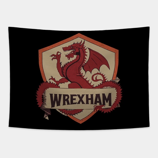 Wrexham Red Dragon Tapestry by projeksambat