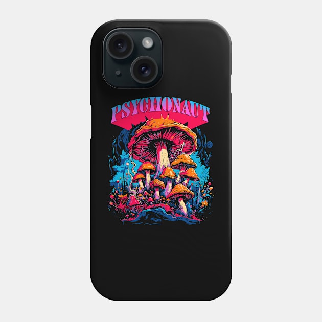 Psychonaut - Magic Mushrooms Phone Case by Vector Deluxe