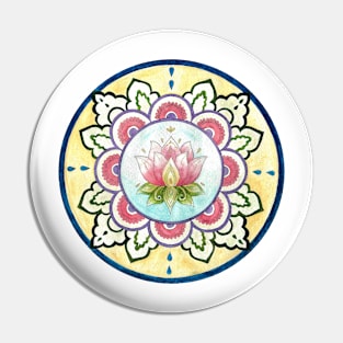 Mandala lotus / lotus Pin