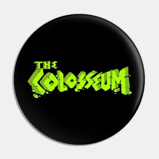 The Colosseum Green Logotype Pin