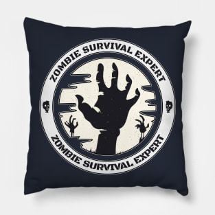 Zombie Survival Expert Pillow