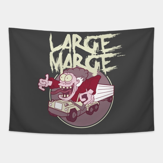 Large Marge Tapestry by dann