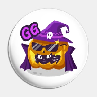 GG halloween pumpkin emote Pin