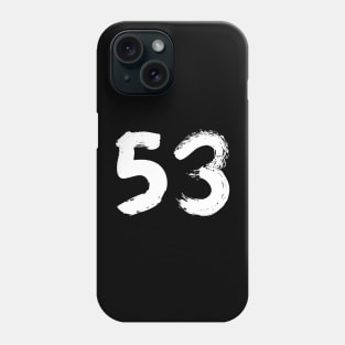 Number 53 Phone Case