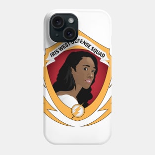 Iris West Defense Squad Coat of Arms Phone Case