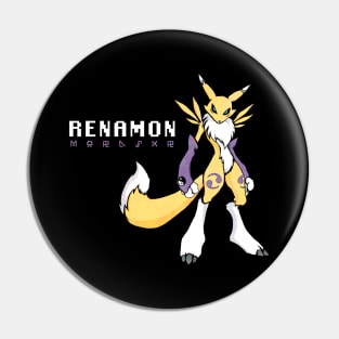 Digimon Renamon Pin