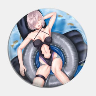 Mash Kyrielight Summer Wet Background Pin