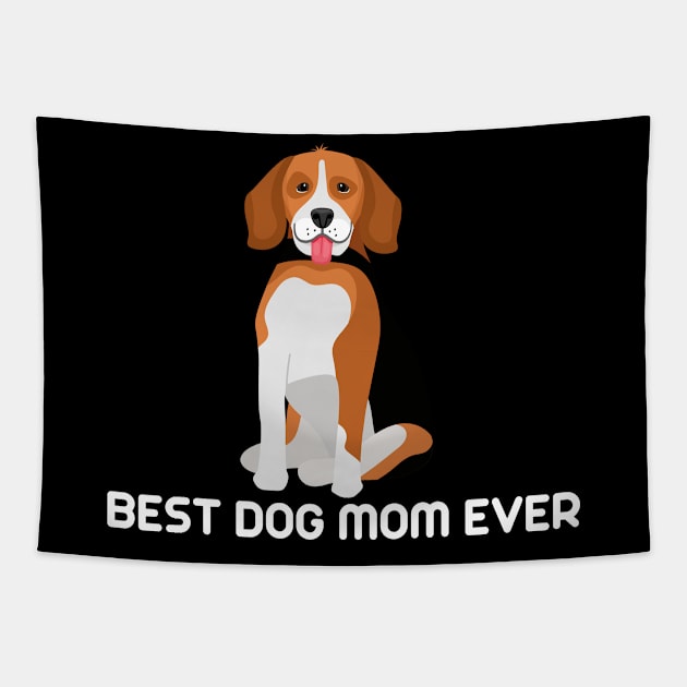 best dog mom Tapestry by Dizzyland