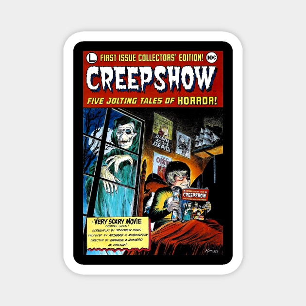 Creepshow Theatrical Poster 02 Magnet by Scum & Villainy