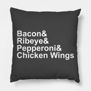 Carnivore Foods Pillow