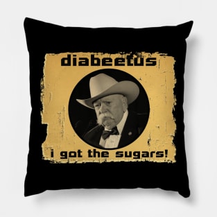 diabeetus - the sugar //Design On tshirt for to all supporters Pillow