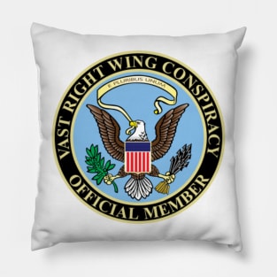 Member of the Right Wing Conspiracy Pillow
