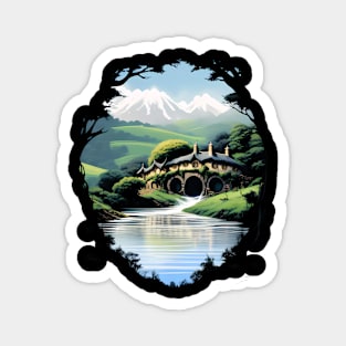 A hobbit house Magnet