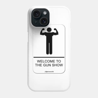 GUN SHOW (WHITE] Phone Case