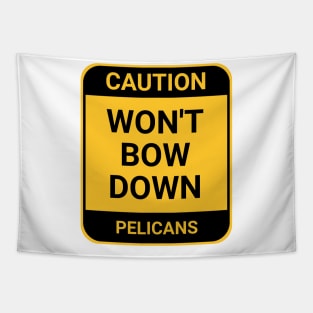 WON'T BOW DOWN Tapestry