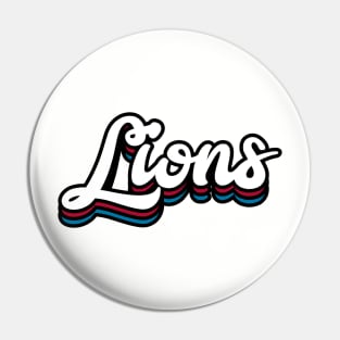 Lions - LMU Pin