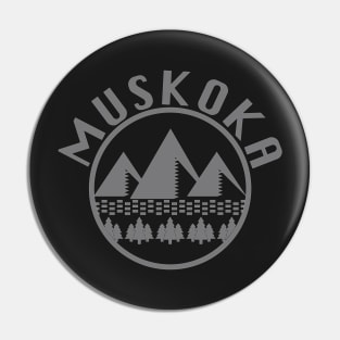 Muskoka Design Pin