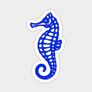 Blue Sea Horse Magnet