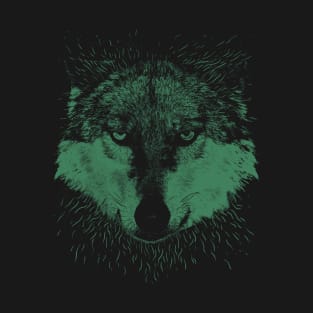 Wolf Head Animal T-Shirt