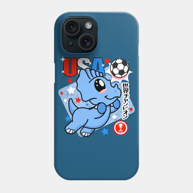 USA Women's World Soccer Champs Phone Case by PalmGallery