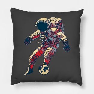 Astronaut Football Player Pillow