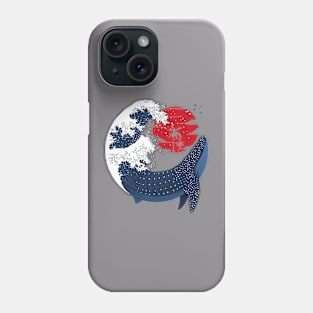 Great Japanese Wave Whale Shark Phone Case