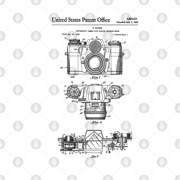 Camera Patent Black by Luve