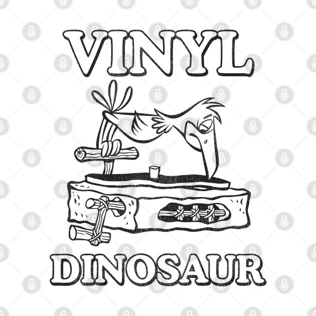 Vinyl Dinosaur by darklordpug