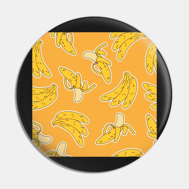 Total Bananas Pin by Blue-Banana