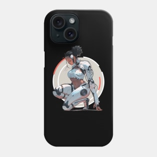 Cybernetic Futue Latina Girl Phone Case