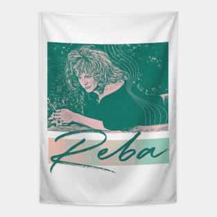 Reba McEntire // Retro Aesthetic Fan Design Tapestry