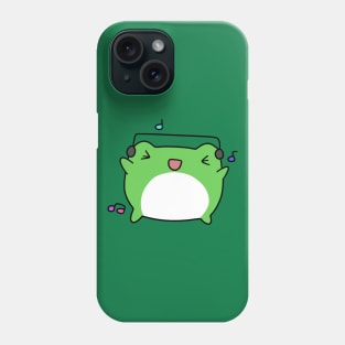 Dancing Headphones Frog Phone Case