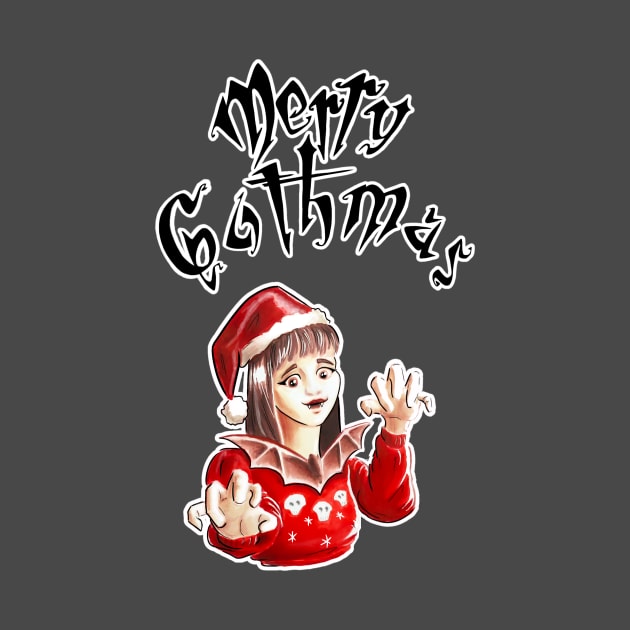 Merry gothmas creepy New year by Cleyvonslay