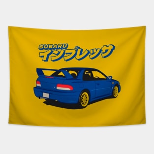 Subaru Impreza WRX Japanese Tapestry