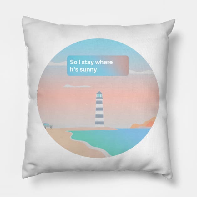 Take Some Time Surfaces Pillow by mansinone3