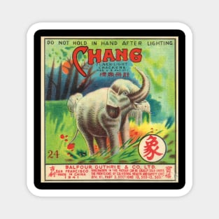 VINTAGE FIRECRACKER CHANG Magnet