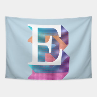 Letter E Tapestry