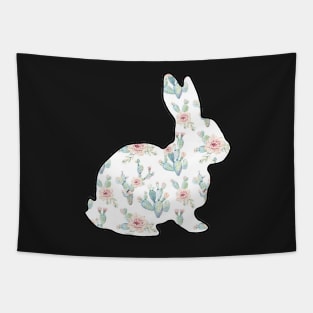 Watercolor Cactus Show Rabbit - NOT FOR RESALE WITHOUT PERMISSION Tapestry