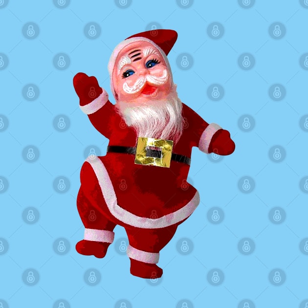 Mid-Century Dancing Santa by Pop Fan Shop